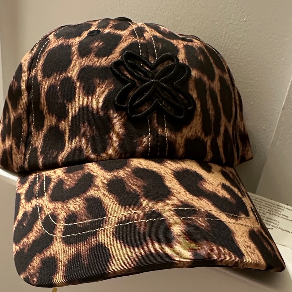 🆕🩷NWT• Lilly Pulitzer Leopard Print Baseball Cap - Picture 5 of 11